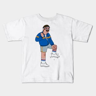 Pat in his dream combine - BBC Ghosts Kids T-Shirt